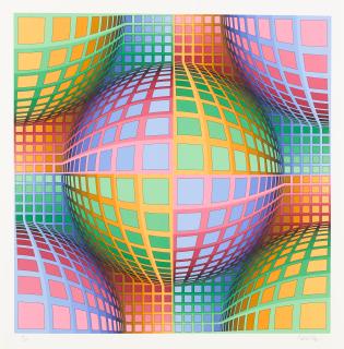 Victor Vasarely - Galaxy (Bull-X); Attika; Rivotril 3