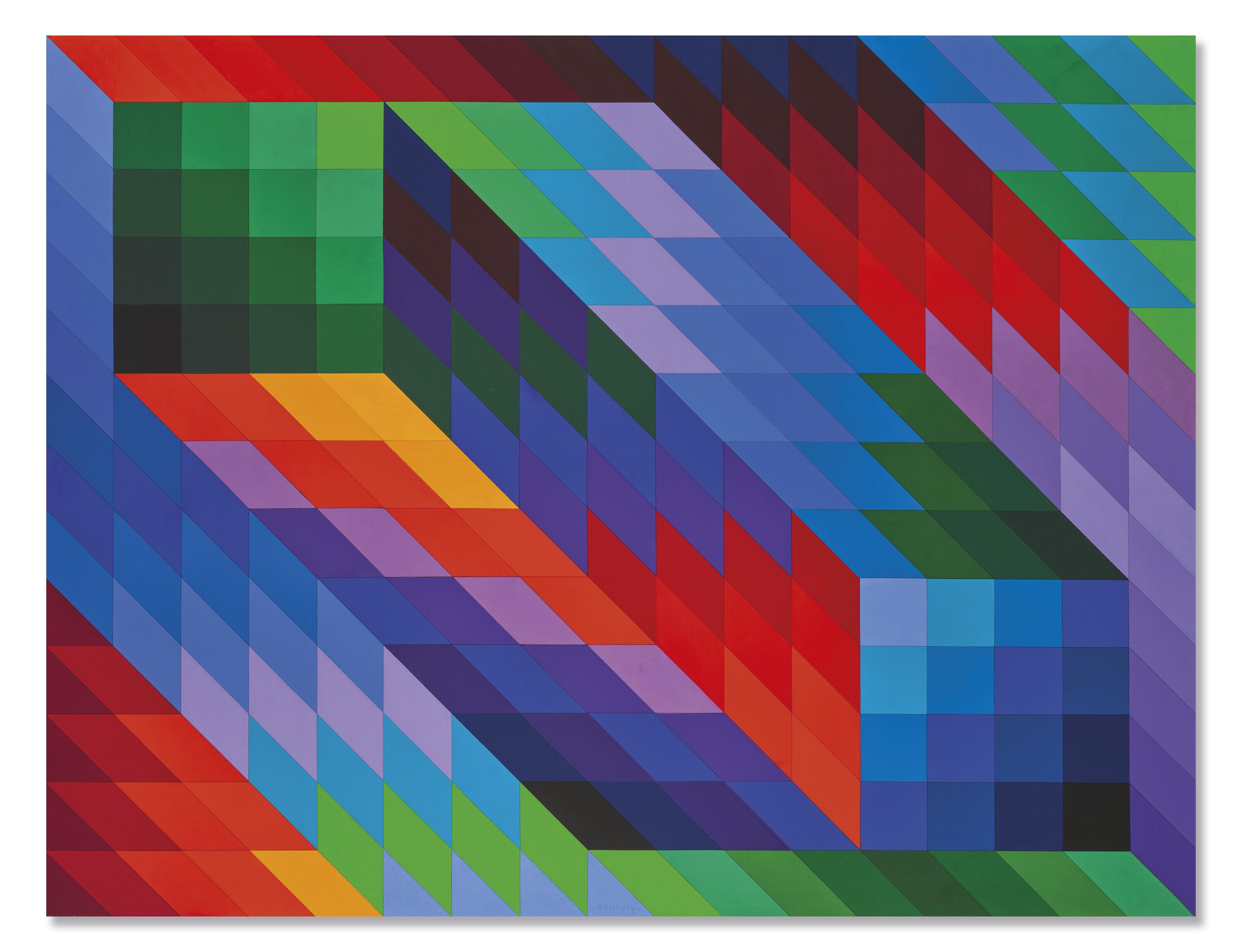 Victor Vasarely - Gestalt ville