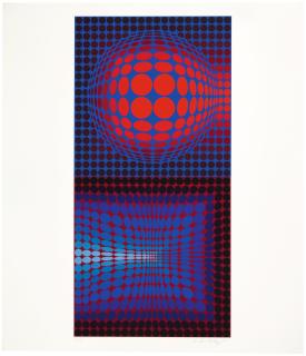 Victor Vasarely - Gordes