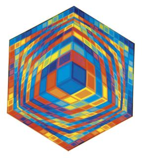 Victor Vasarely - Hat-Kor