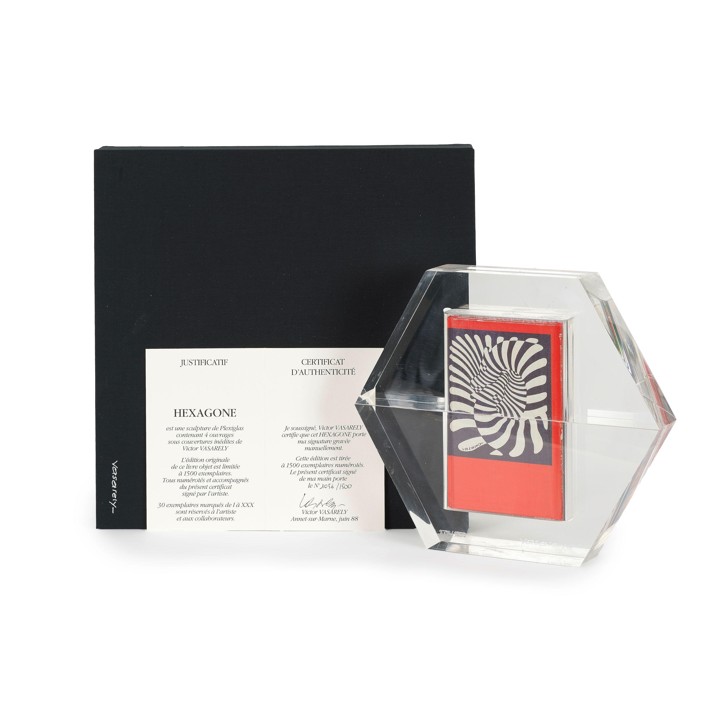 Victor Vasarely - Hexagone, 1988