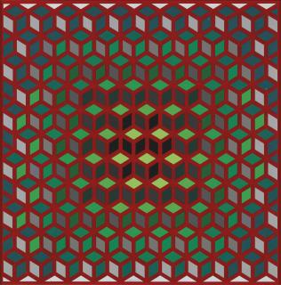Victor Vasarely - Ion-Halo