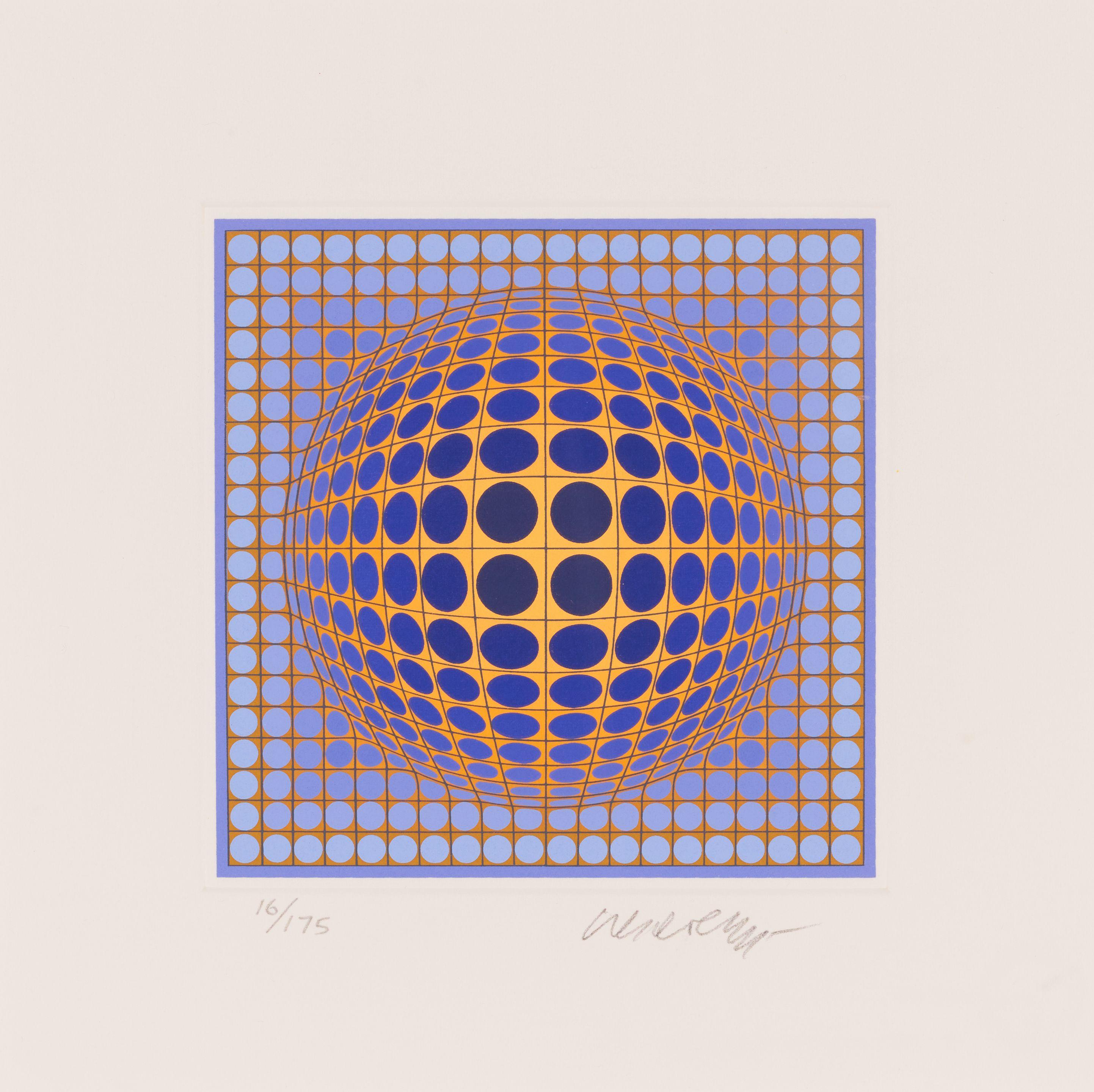 Victor Vasarely - Ionau; Fenyes; Pontos 3