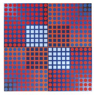 Victor Vasarely - Kod-Ver