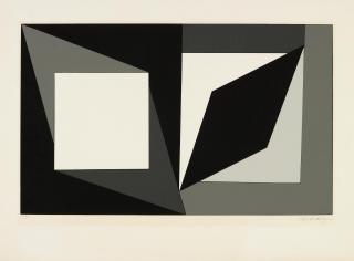 Victor Vasarely - Konvolut von drei Farbserigrafien