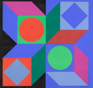 Victor Vasarely - Lapidre Caruegue