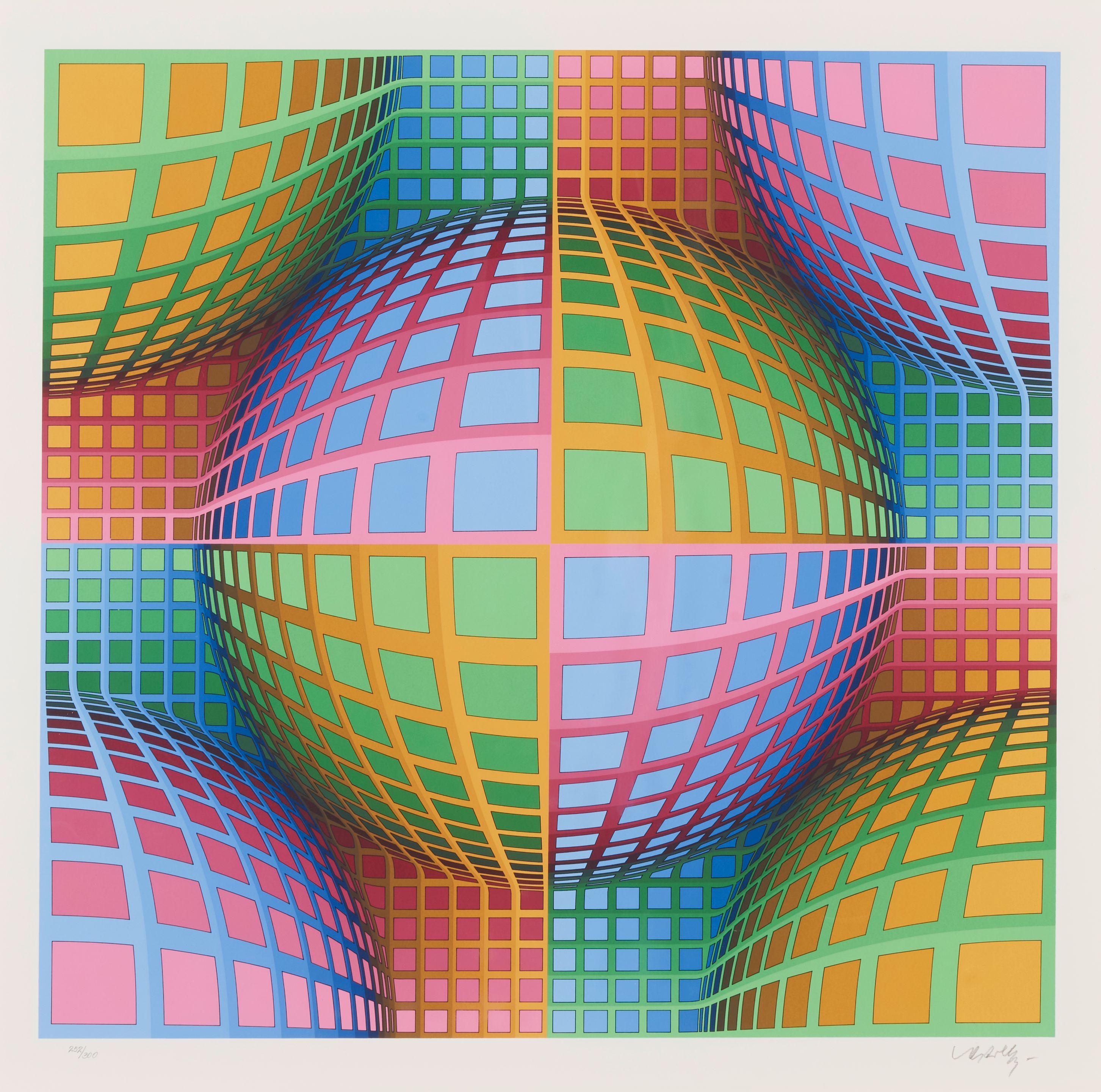 Victor Vasarely - Lator; Rivotril; Test Tarka 3