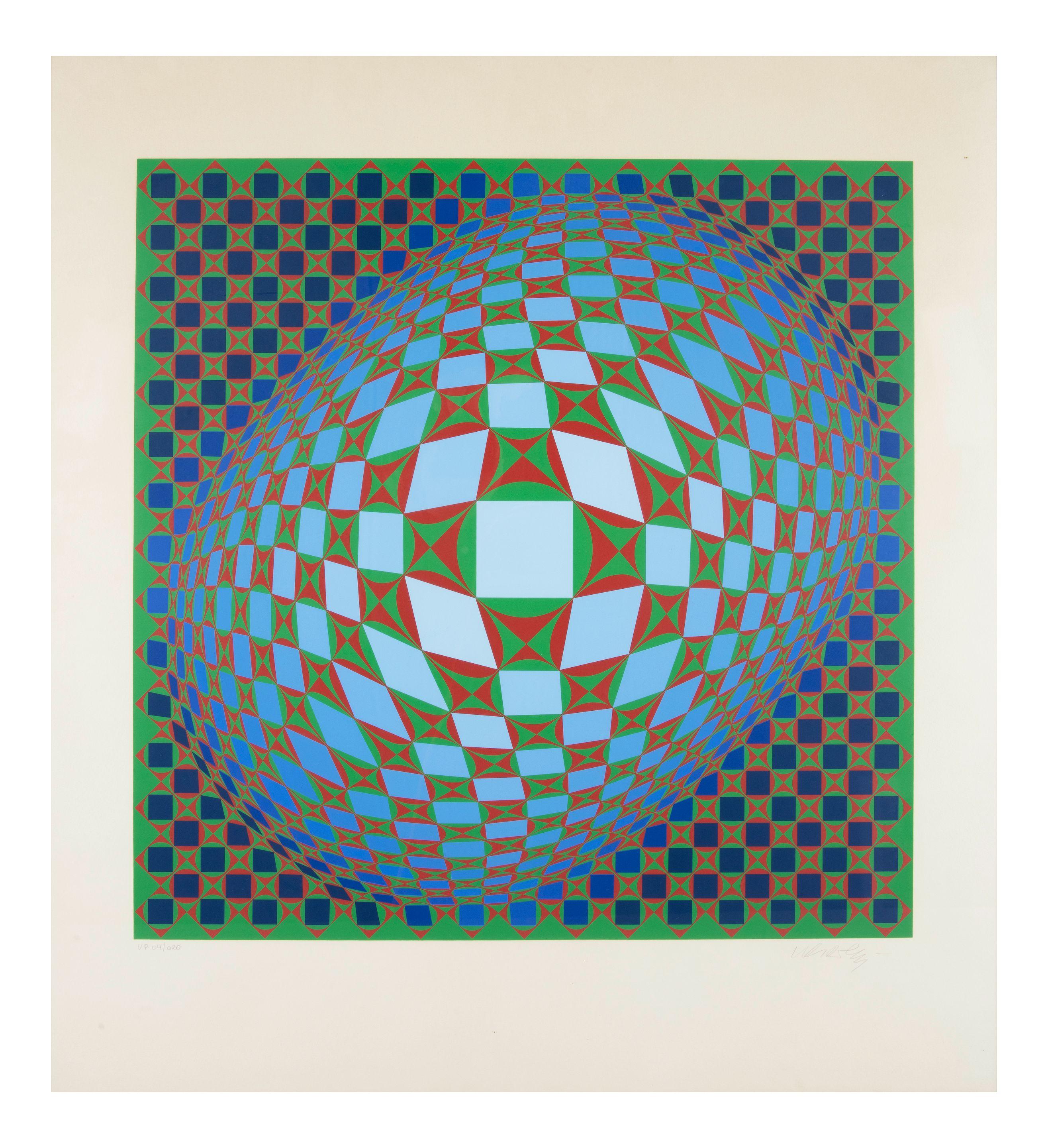 Victor Vasarely - Louisiana III, 1983