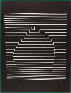 Victor Vasarely - Ohne Titel.