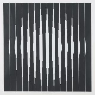 Victor Vasarely - Ohne Titel.