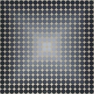Victor Vasarely - Ohne Titel.