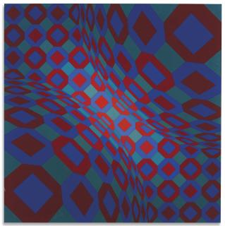 Victor Vasarely - Ondocto-fa