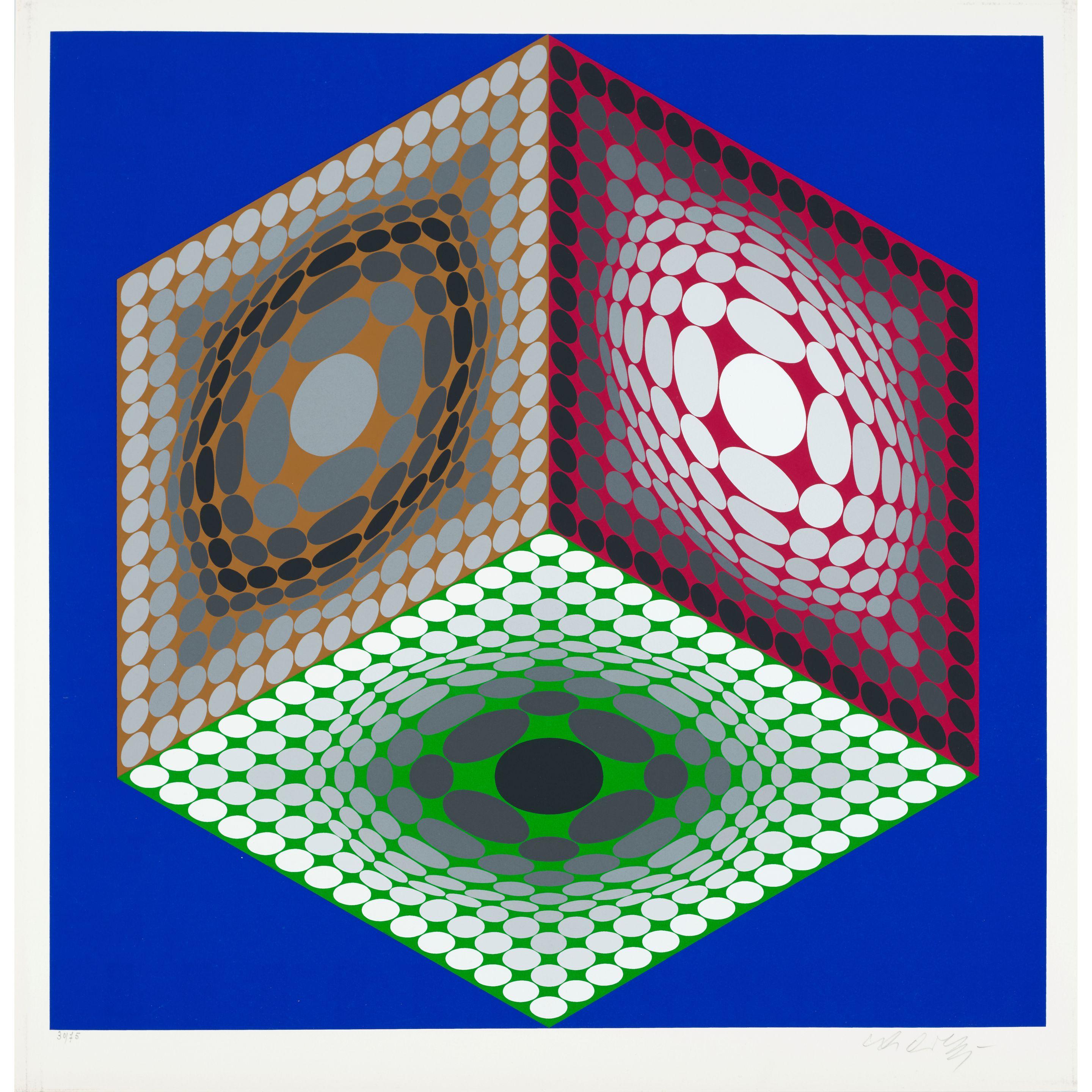 Victor Vasarely - Paris-Tokyo (6 works)