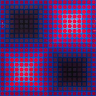 Victor Vasarely - Permutations No. 4