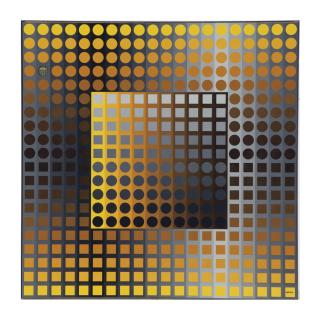 Victor Vasarely - Planetary Folklore Participations No 2: Two Plates