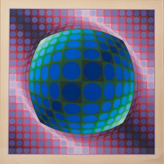 Victor Vasarely - Plate from Énigmes