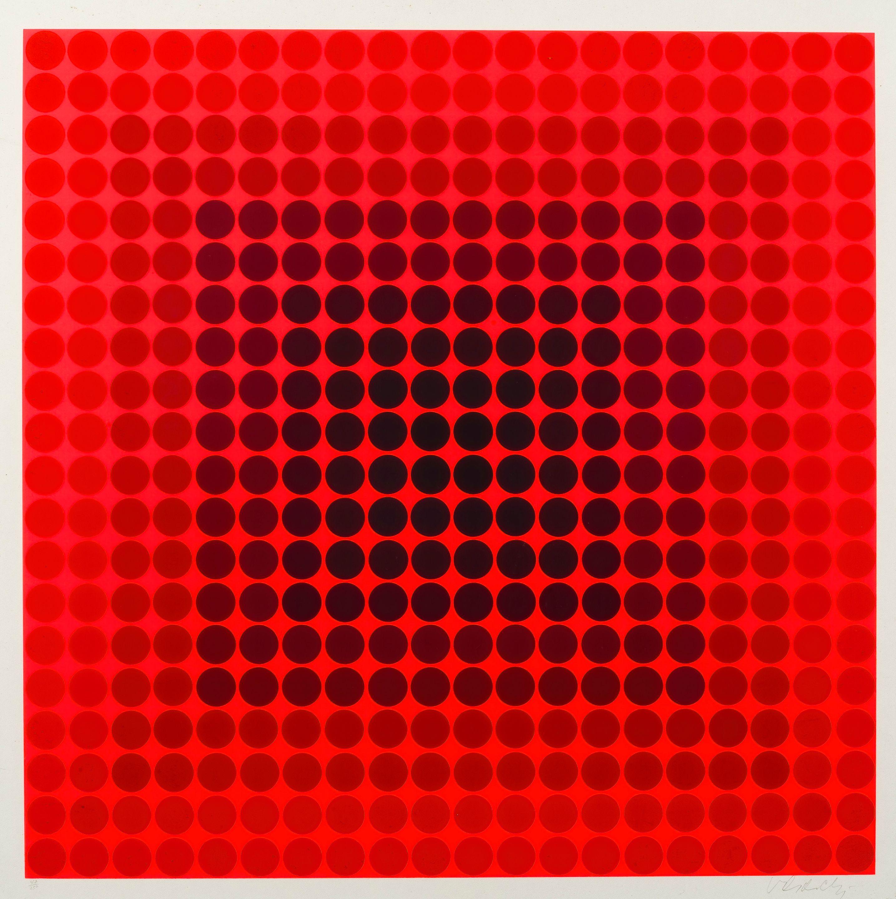 Victor Vasarely - Pokol BC, 1968