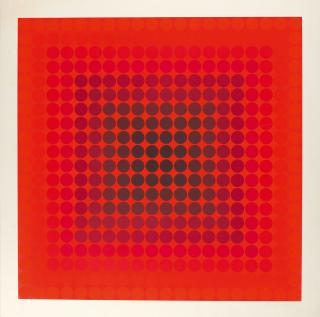 Victor Vasarely - Pokol BC.