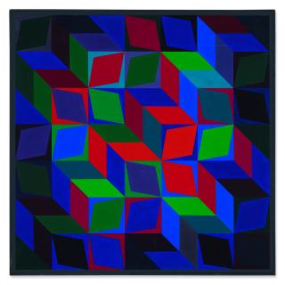 Victor Vasarely - Proton Ii