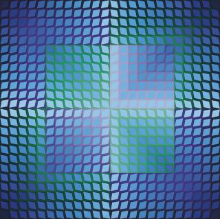 Victor Vasarely - Quasor-paal-2