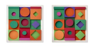 Victor Vasarely - Salgo (négatif - positif)