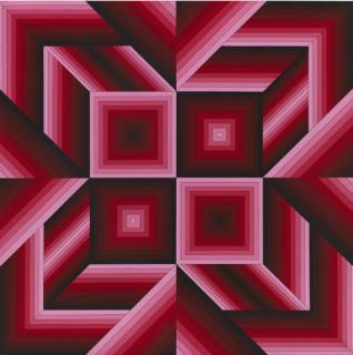 Victor Vasarely - Saman n° 3313