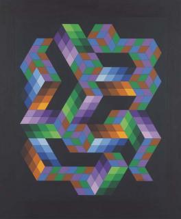 Victor Vasarely - Sandra