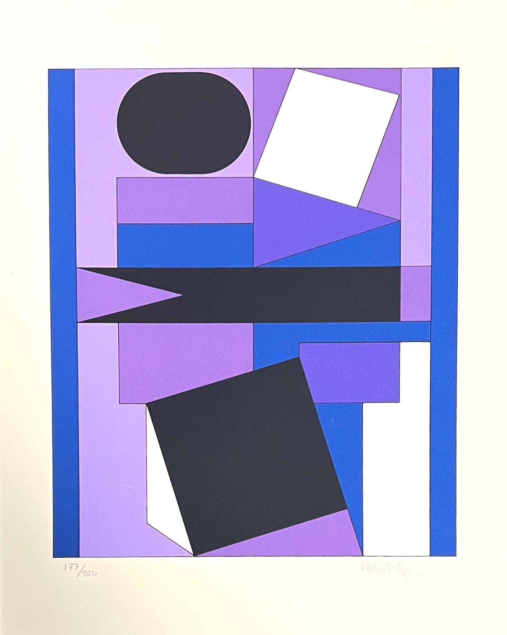 Victor Vasarely - Sans Titre, Circa 1975