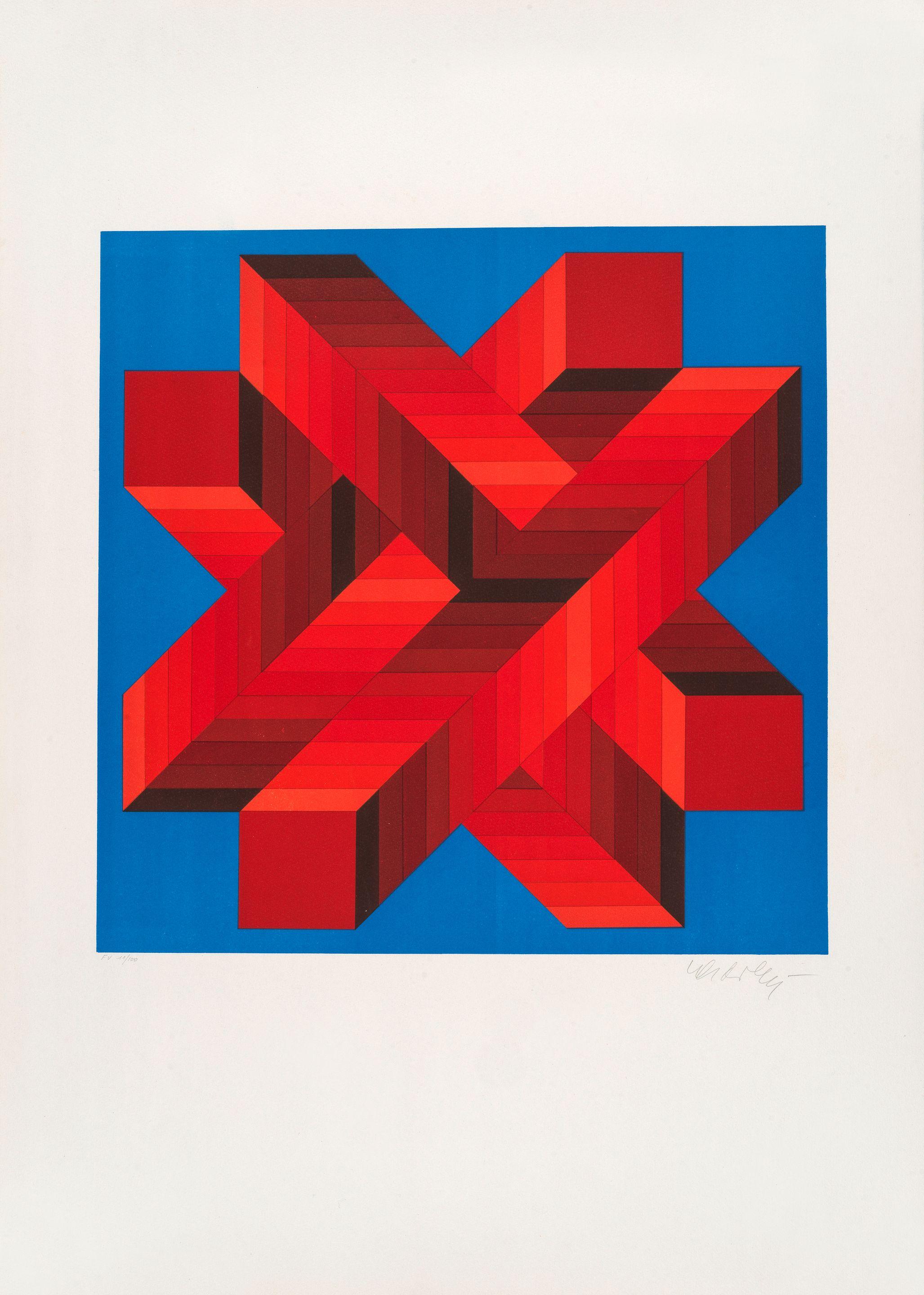 Victor Vasarely - Sans Titre