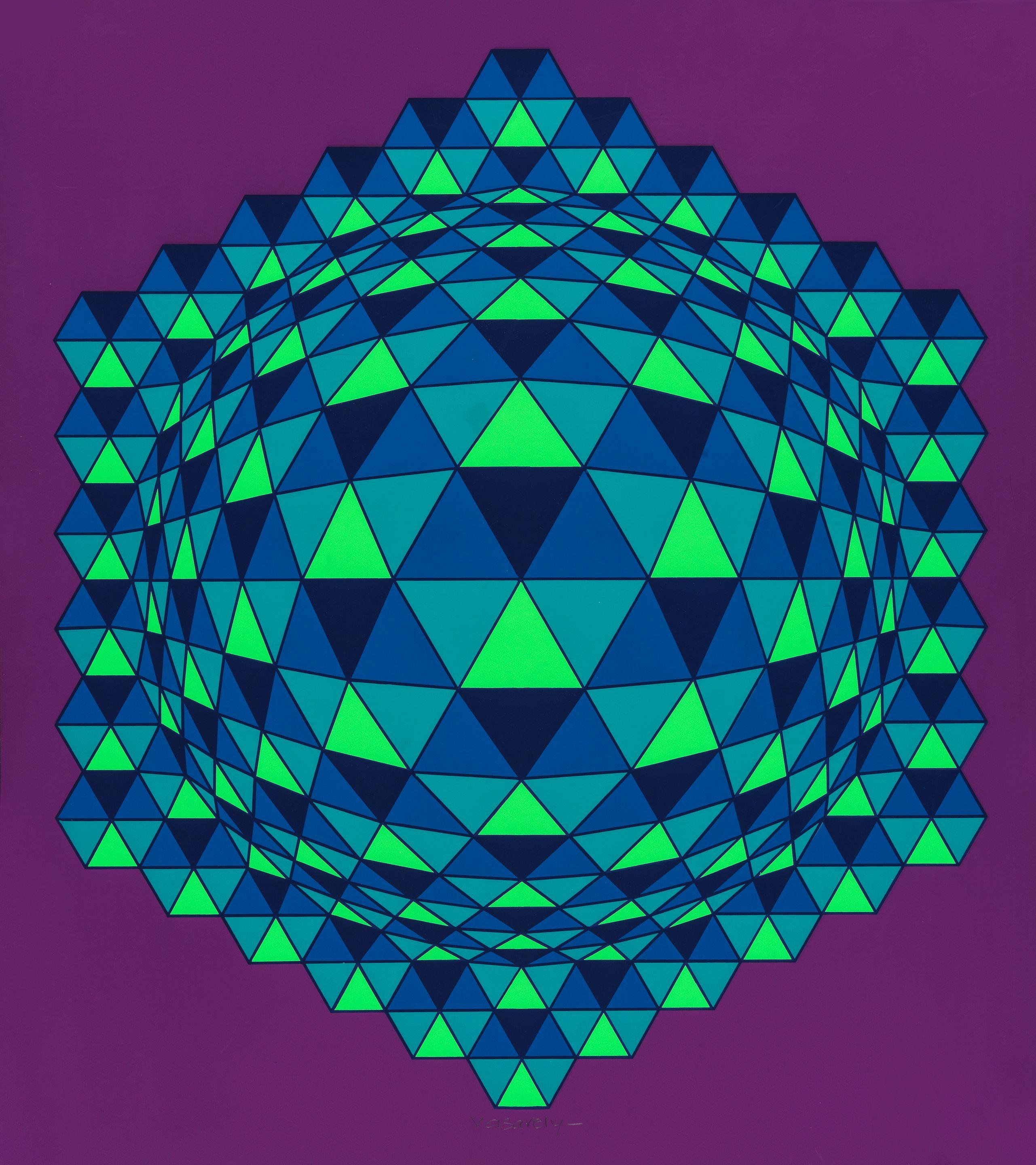 Victor Vasarely - Sans Titre