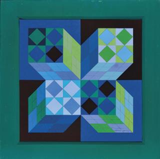 Victor Vasarely - Sans Titre