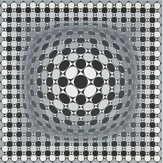 Victor Vasarely - Scure
