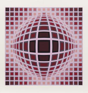 Victor Vasarely - Senza titolo, dalla serie