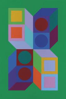Victor Vasarely - Sonora Viii