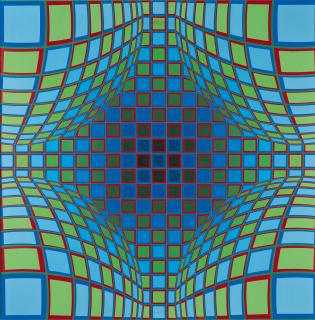 Victor Vasarely - „STRI-VALL“
