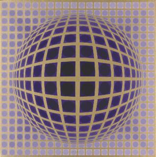 Victor Vasarely - Temes (1437)