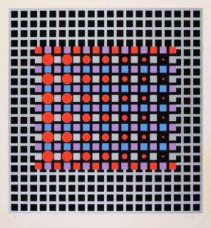 Victor Vasarely - Tri Dos; Untitled (VV 311)