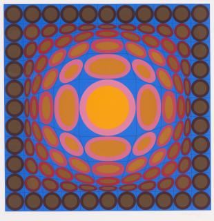 Victor Vasarely - Tri-Vega