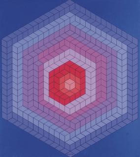 Victor Vasarely - Trideux