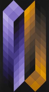 Victor Vasarely - TRIDIM FF