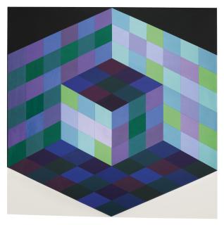 Victor Vasarely - Tridim-V