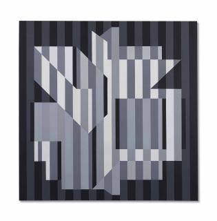 Victor Vasarely - Uijain-Gris