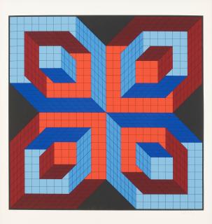 Victor Vasarely - Un titled