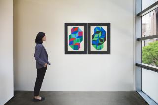 Victor Vasarely - Untitled (Two Works)