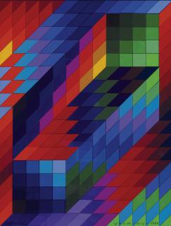 Victor Vasarely - Untitled
