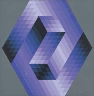 Victor Vasarely - Untitled