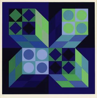 Victor Vasarely - Untitled