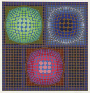 Victor Vasarely - Vancouver, Kenneth G. Heffel Fine Art Inc. & Inter-Continental Art Agency Ltd., Vancouver, 1982
