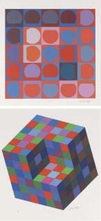 Victor Vasarely - Variációk, Tata, Hungary, Textronic Kft., 1989