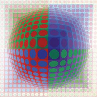 Victor Vasarely - Vega Szin